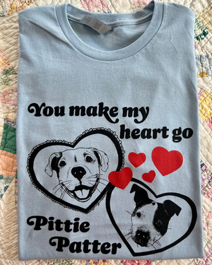 The Vintage Valentine Pittie Tee