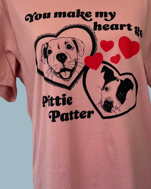The Vintage Valentine Pittie Tee
