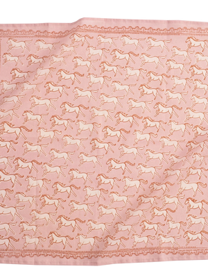 Pink pony bandana by Handker Bandanas