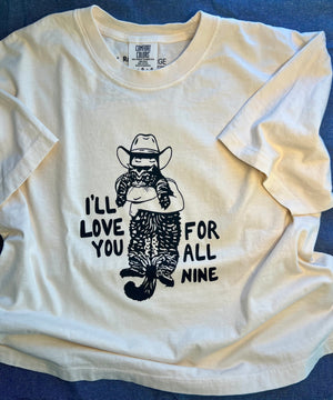 The "Love You For All Nine" Women's Boxy Tee