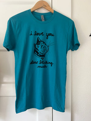 The "Slow Blinking Much" Unisex Tee
