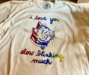 The "Slow Blinking Much" Boxy Tee