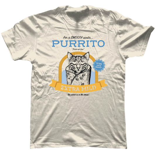 Extra Mild Purrito Kitty Tee