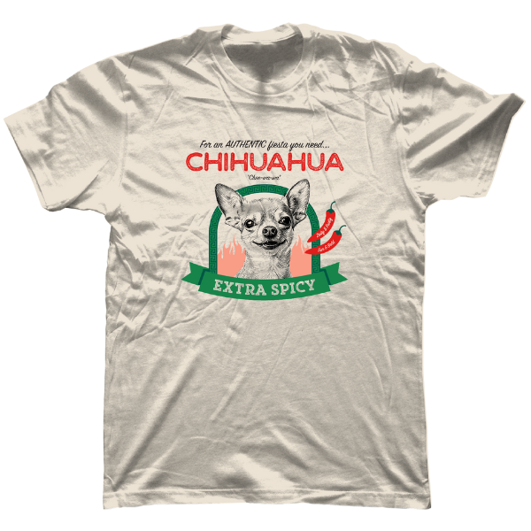 Spicy Chihuahua Vintage Graphic Tee Unisex
