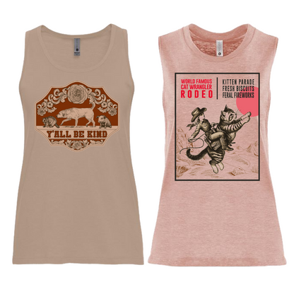 Best Selling Vintage Western Tank Duo